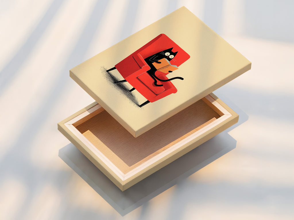 This is a stretched canvas print. The canvas is tightly stretched over a wooden frame. This provides a gallery-ready finish. Ready to hang and enjoy. It will transform your space with beautiful art.