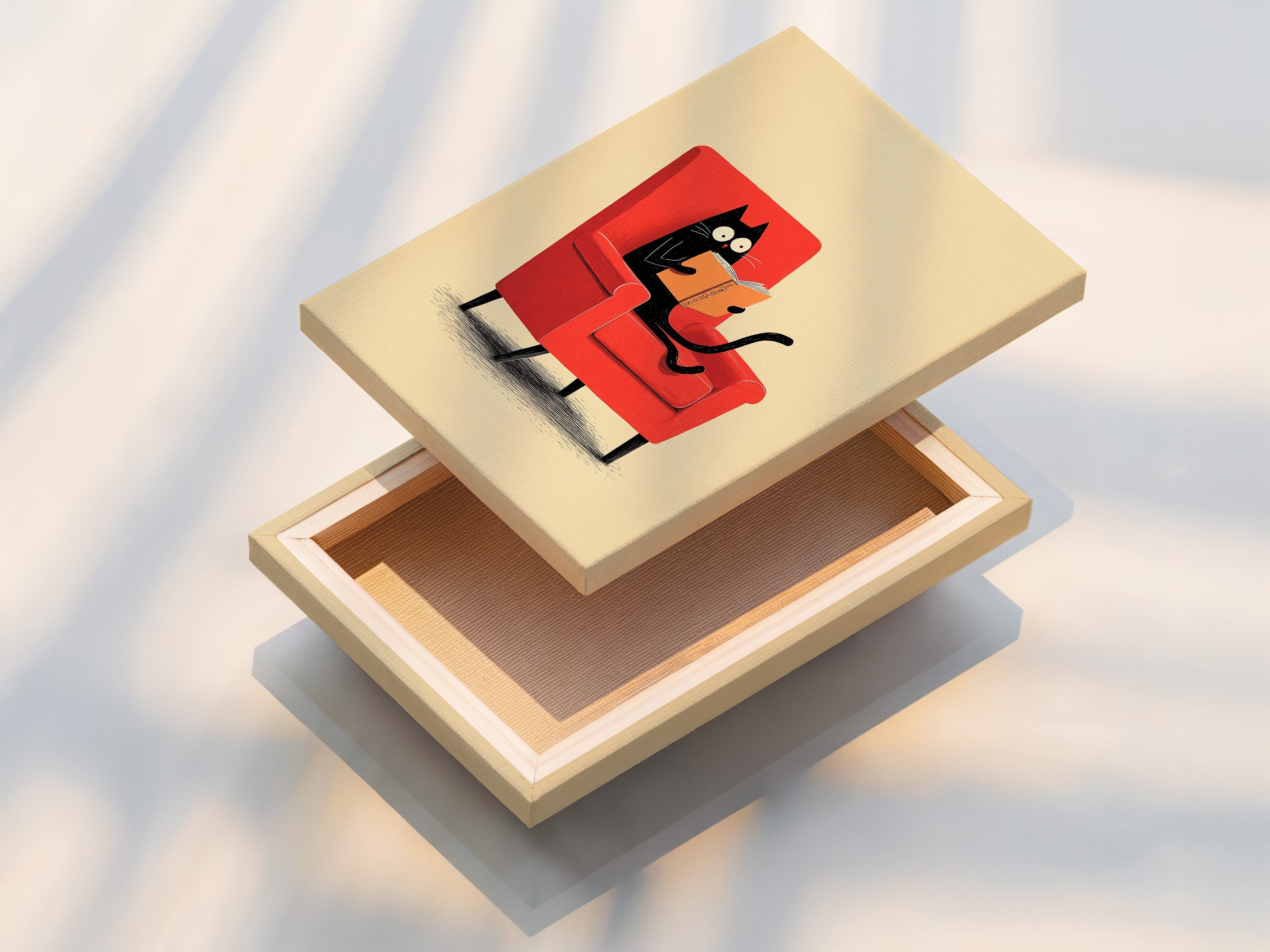 This is a stretched canvas print. The canvas is tightly stretched over a wooden frame. This provides a gallery-ready finish. Ready to hang and enjoy. It will transform your space with beautiful art.