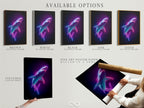 Available options include stretched canvas prints fine art poster paper and floating frames. Choose the perfect format for your artwork. Each option offers a unique display style. Customize your artwork to match your taste. Explore all available options to create your perfect piece.