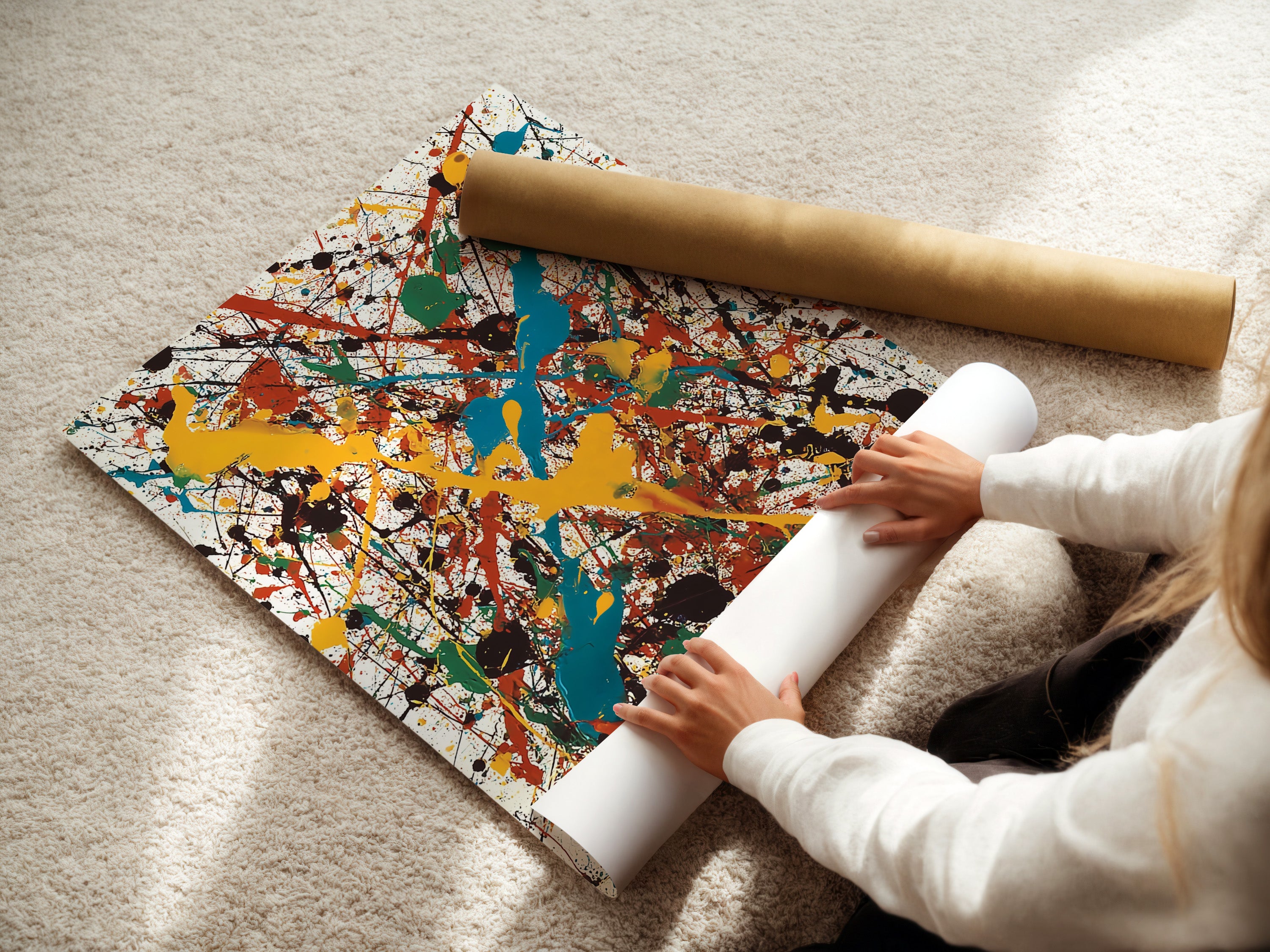 Fine art poster paper