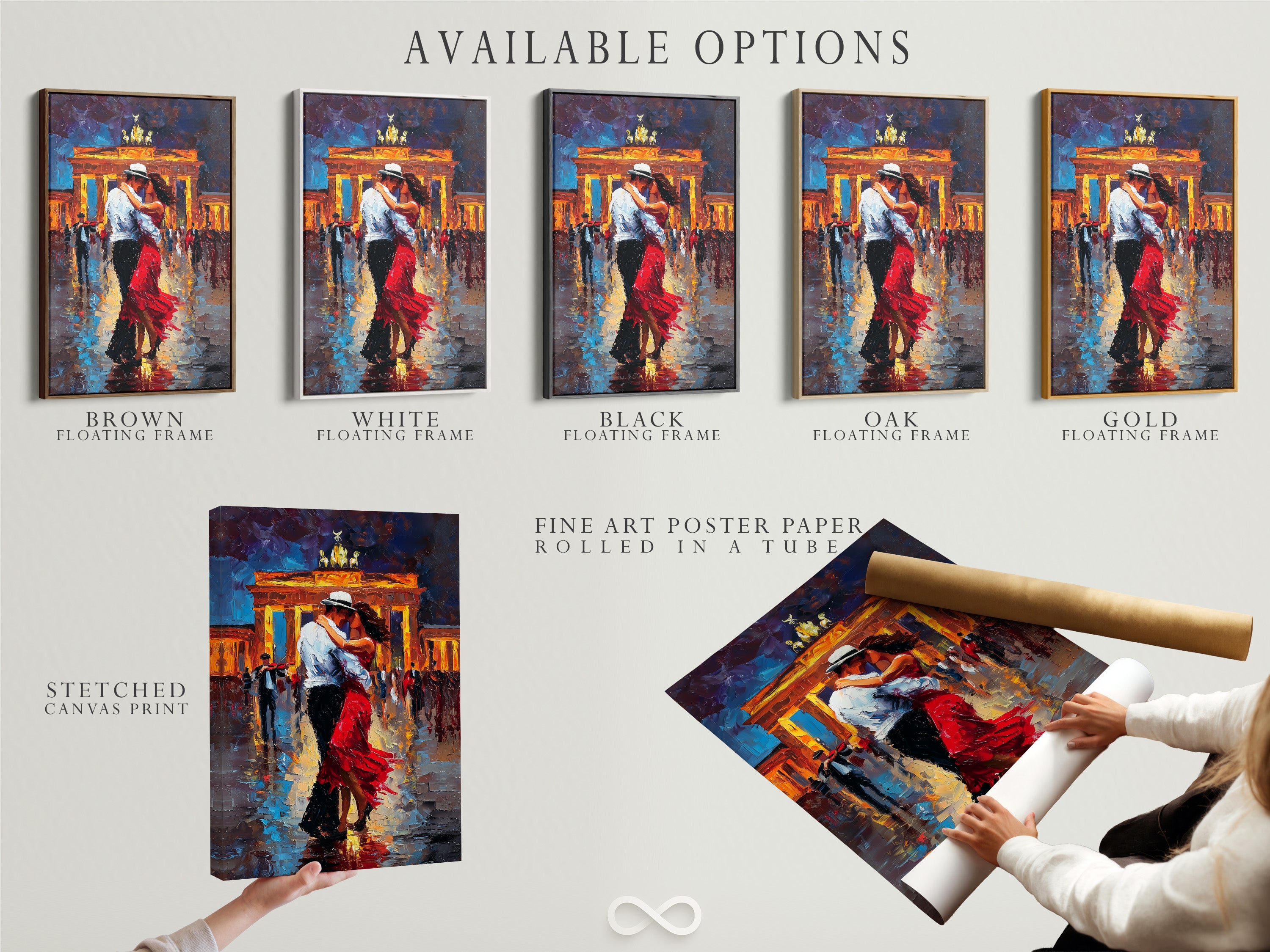 Available options include stretched canvas print fine art poster paper and floating frame. Customize your artwork to suit your style and preferences. Choose the perfect option to enhance your home decor. Each option offers a unique look and feel to showcase the beauty of this artwork.