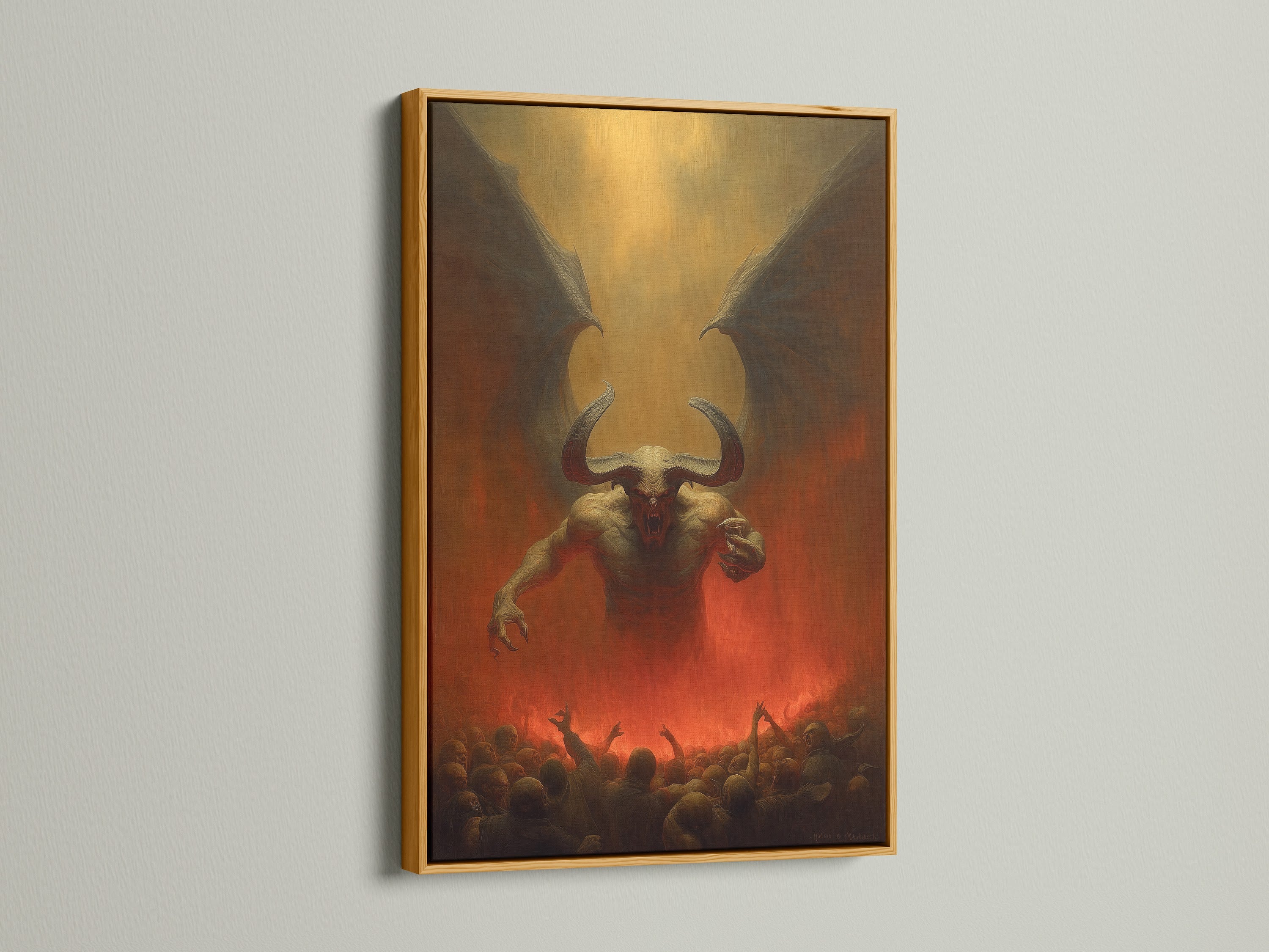 Artwork with a gold frame. This brings a touch of luxury and elegance. The gold frame enhances the art's richness. Discover our curated selection of framed art prints. Add a touch of glamour to your walls.