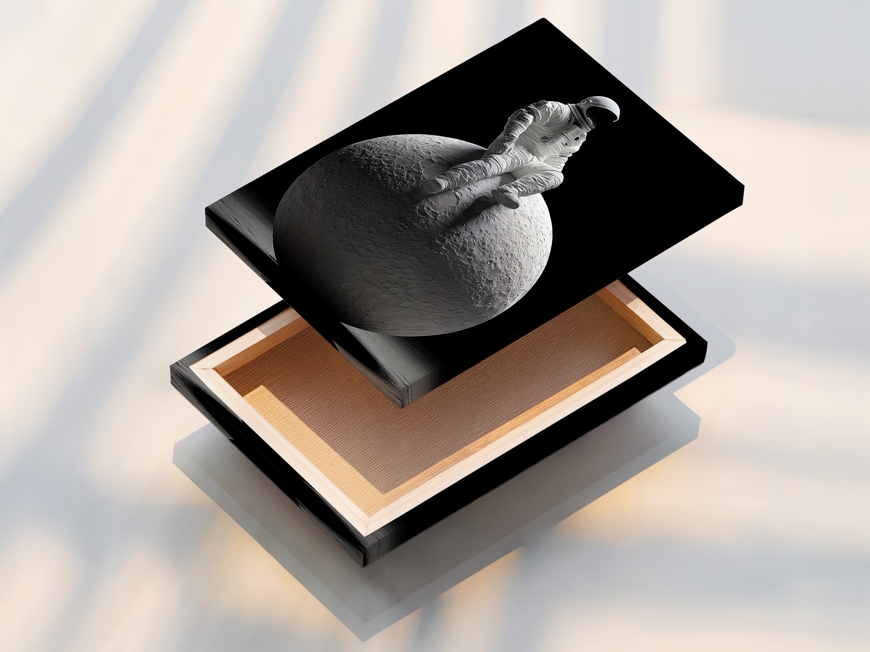 This image showcases a stretched canvas print. The canvas is stretched perfectly over a wooden frame. This creates a gallery-worthy piece of art. Stretched canvas prints offer a ready-to-hang option for your favorite artworks.