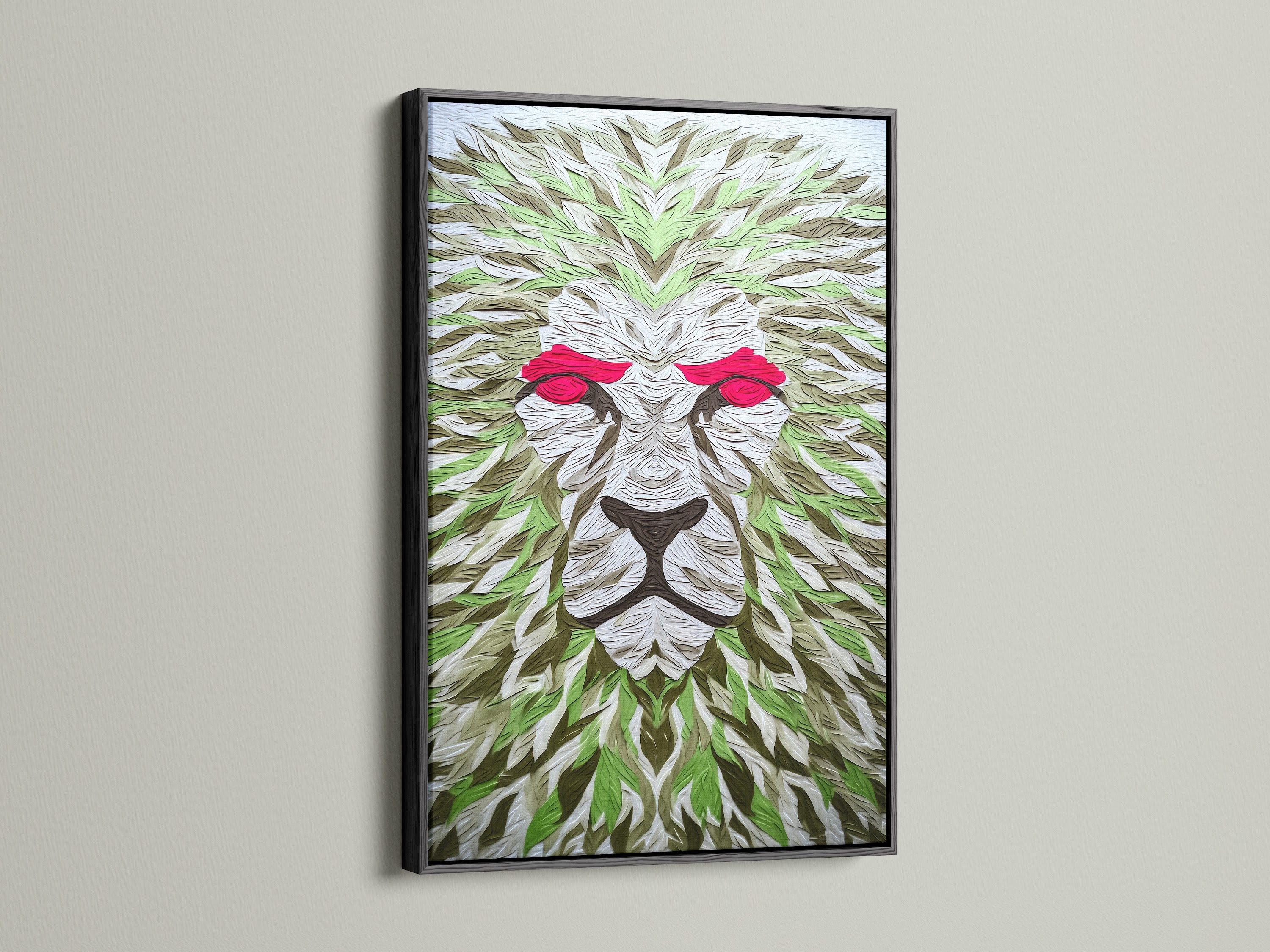 This is a black frame. It adds a bold statement to any art. The black frame creates a classic contrast. It is perfect for contemporary and minimalist art. The frame highlights the artwork's details. A sophisticated choice for art display. Black adds elegance to any space.