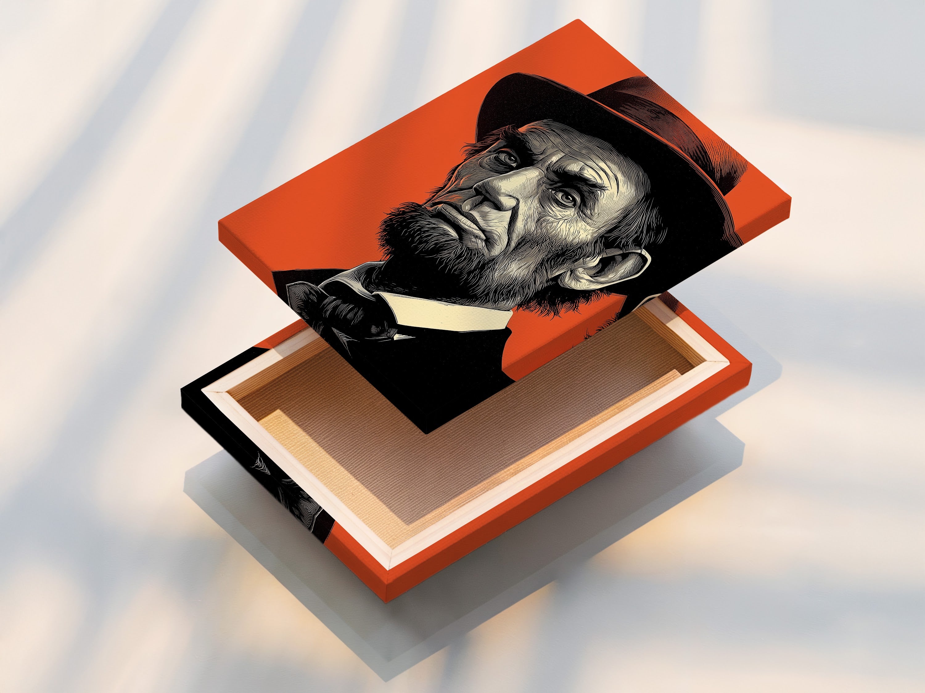 A stretched canvas print is ready to hang. The canvas is stretched tightly for a smooth finish. It enhances the artwork's texture and depth. Discover the beauty of a stretched canvas print. Elevate your walls with canvas artwork.