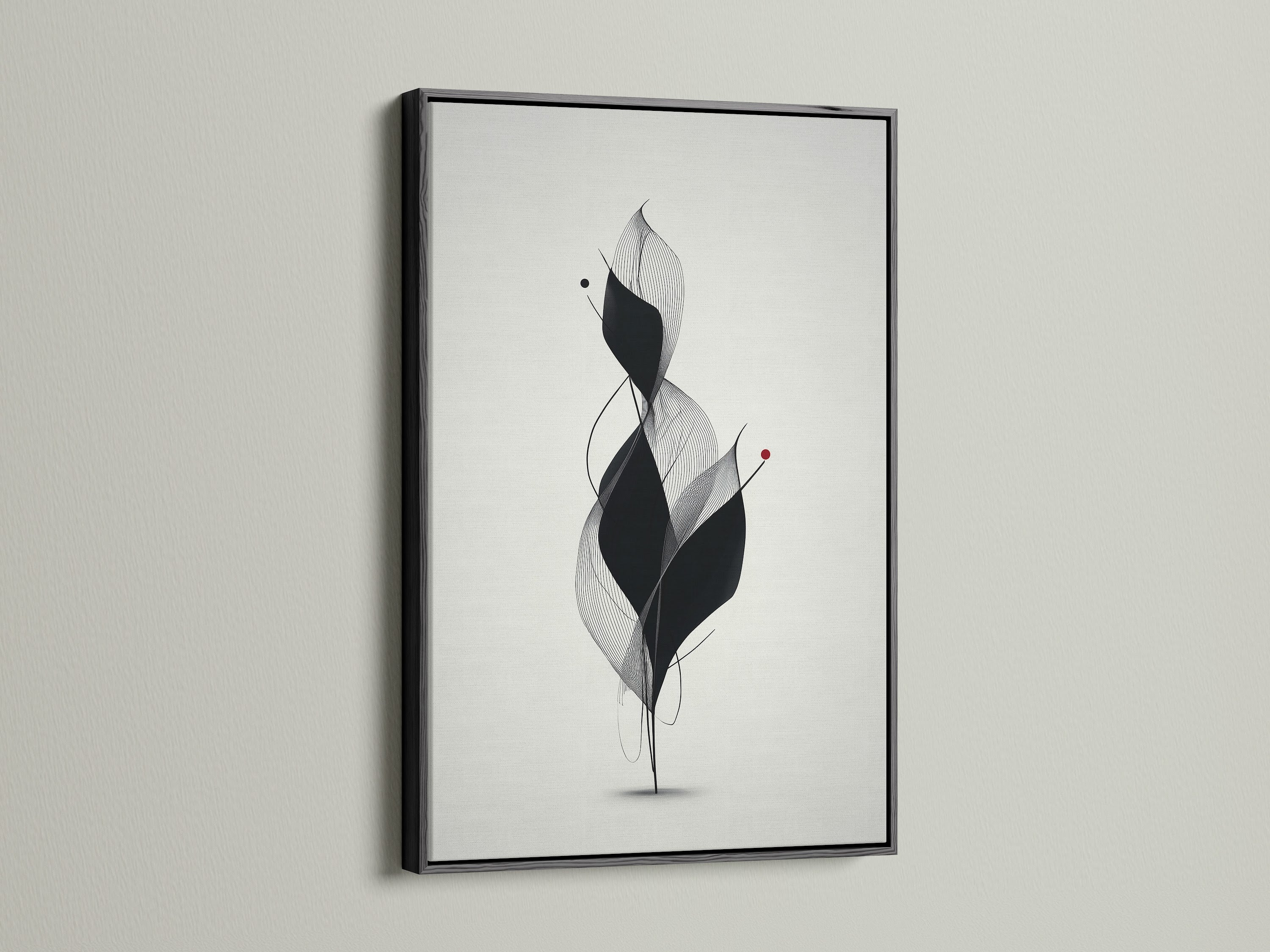 This is a black frame. The artwork is displayed in a black frame. Black frames add sophistication to your art. They create a bold statement. Explore the timeless appeal of black frames. These frames enhance artwork beautifully.