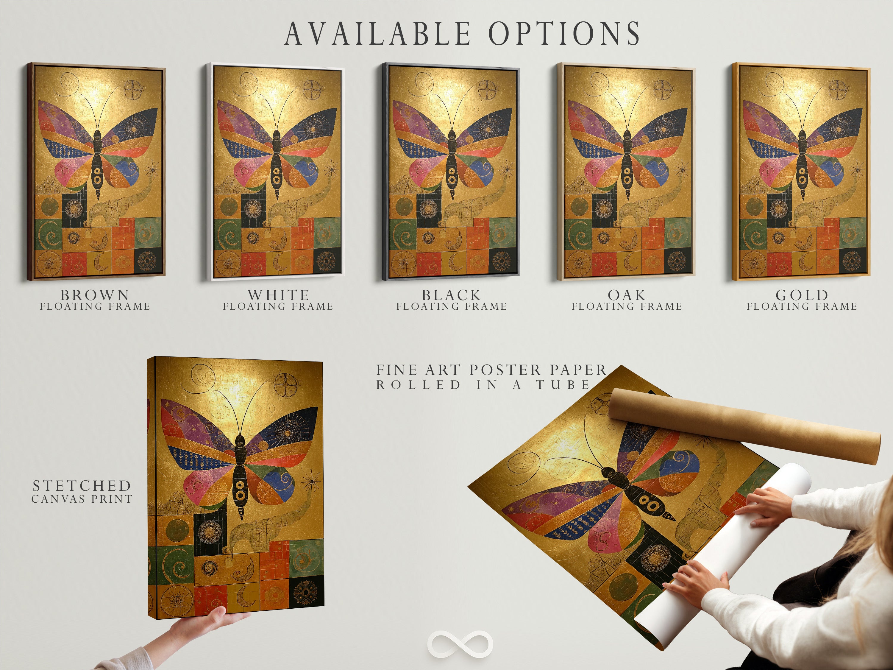 Explore available options for your artwork. Choose from a stretched canvas print. Select fine art poster paper. Consider a floating frame. Customize your art to match your style. The possibilities are endless.