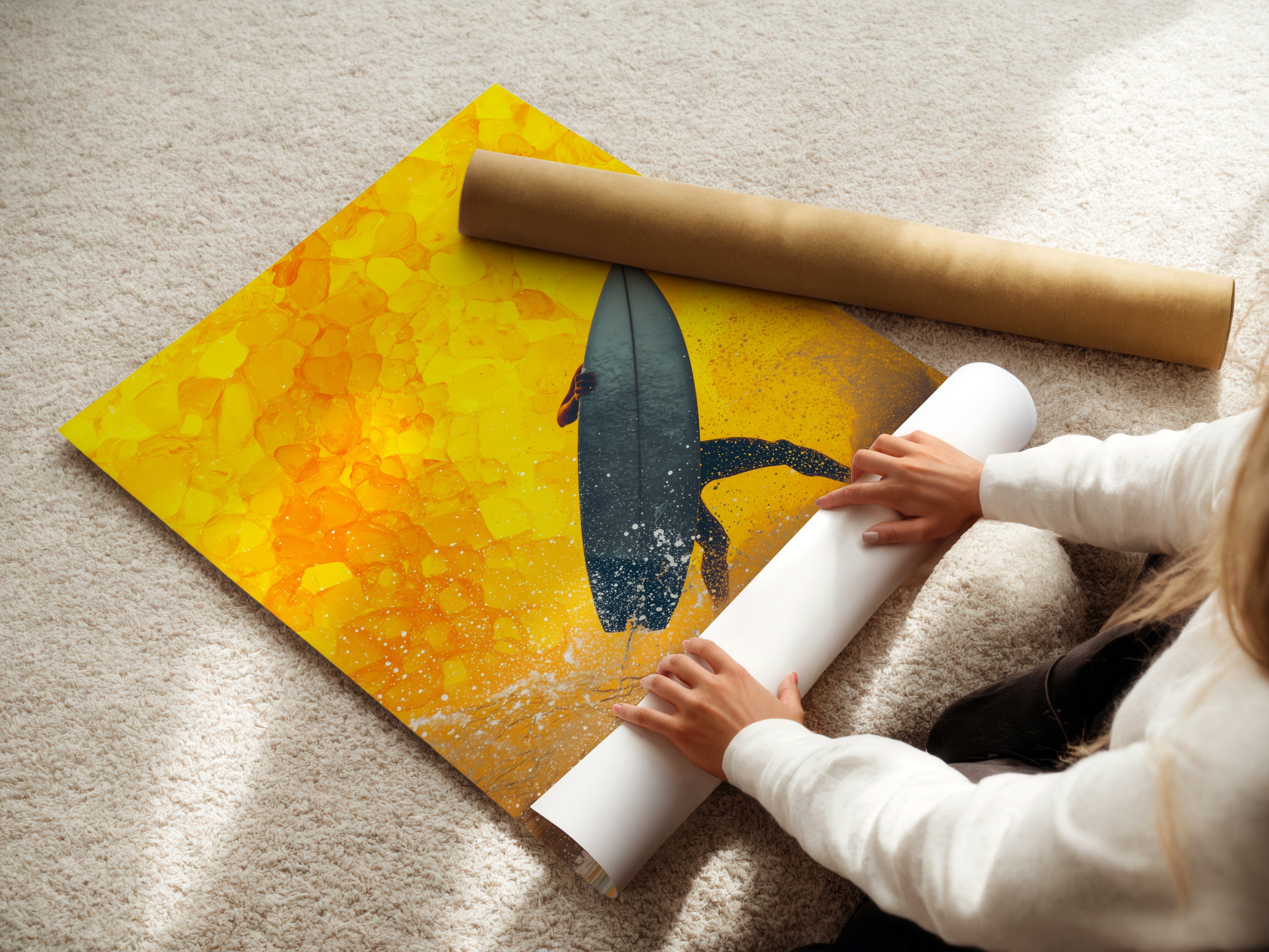 Fine Art Poster — rolled paper option