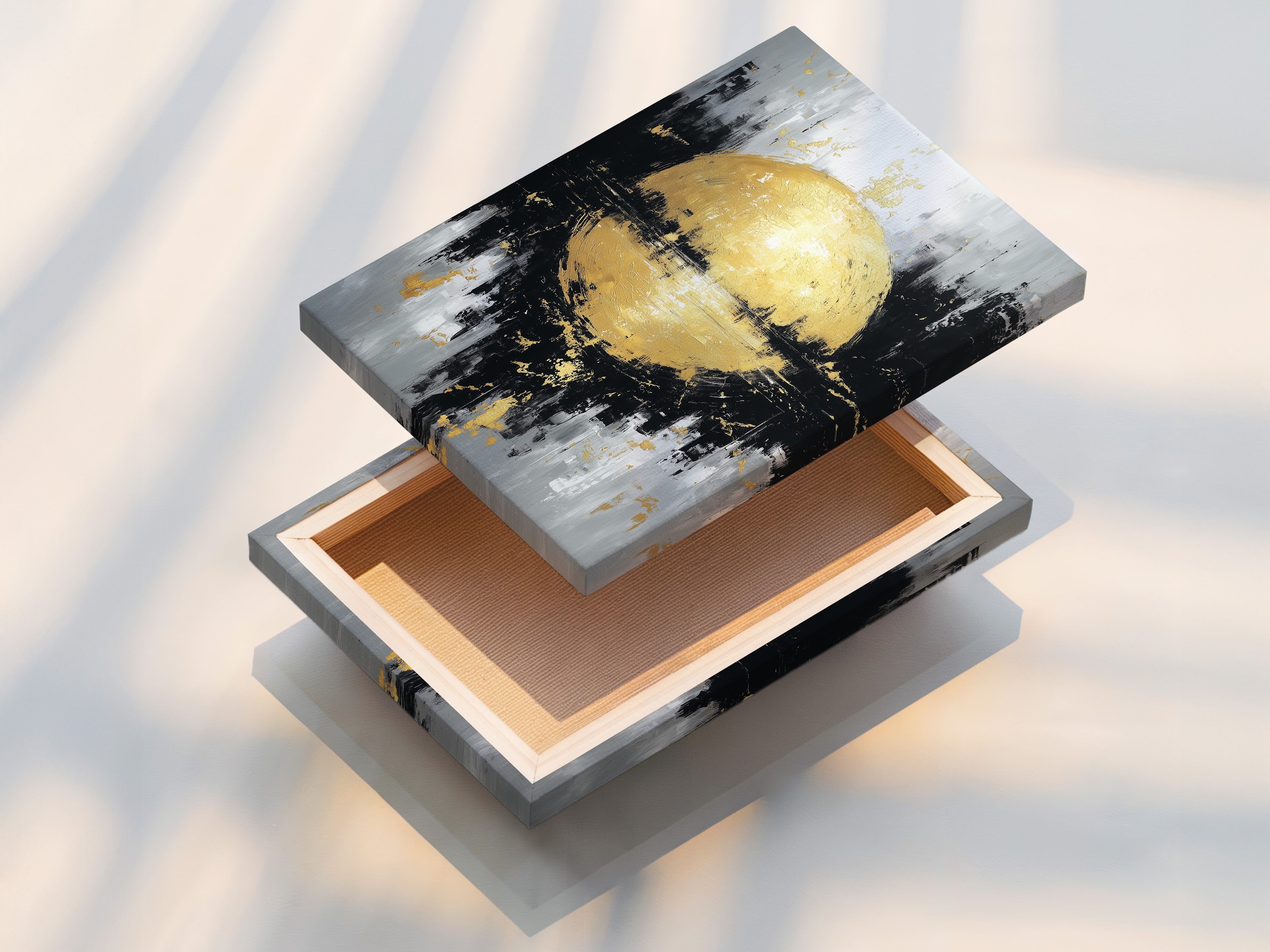 This is a stretched canvas print ready to hang. The canvas is tightly stretched for a smooth surface. Enjoy the gallery-quality look of our stretched canvas prints. Ready to display and admire.