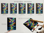 Explore available options including stretched canvas prints fine art poster paper and floating frames. Customize your colorful cloudscape artwork. Find the perfect modern art to suit your style. Discover abstract lake art today.