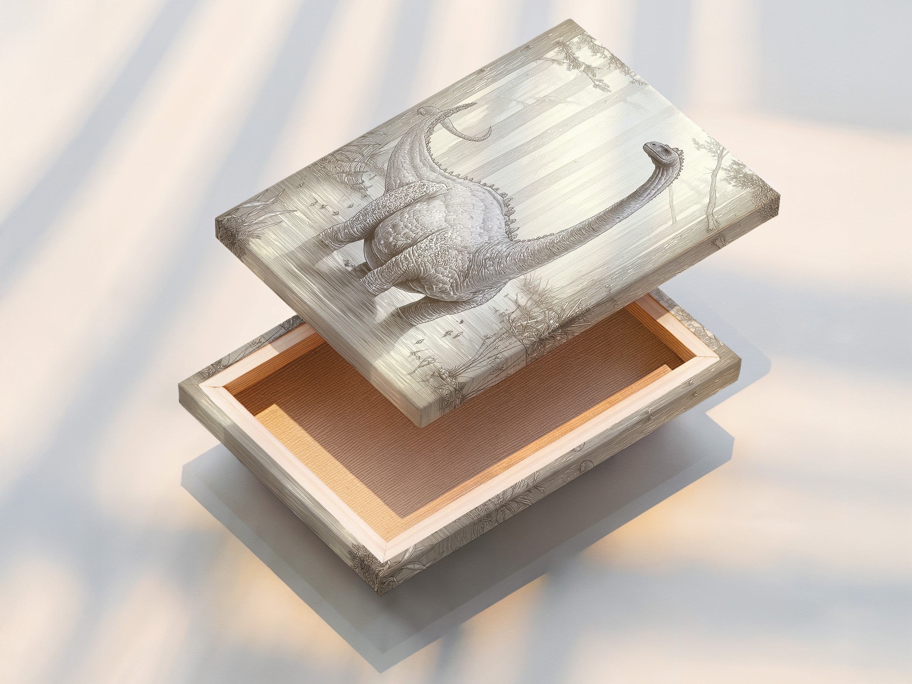 This image shows a stretched canvas print. The canvas is stretched perfectly. It is ready to hang and enjoy. Canvas prints offer a gallery-quality look. Add texture and depth to your walls.