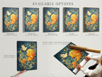 Explore available options for the Celestial Goldfish artwork. Choose from a stretched canvas print a fine art poster paper or a floating frame. This nautical wall art is perfect for any kids room. Each option enhances the whimsical marine artwork. Select the perfect style to match your decor.