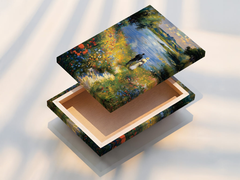 Stretched canvas print showcases vibrant artwork. The stretched canvas is ready to hang. The canvas print brings art to life. See the texture and depth of the art. Enjoy gallery-quality prints at home.