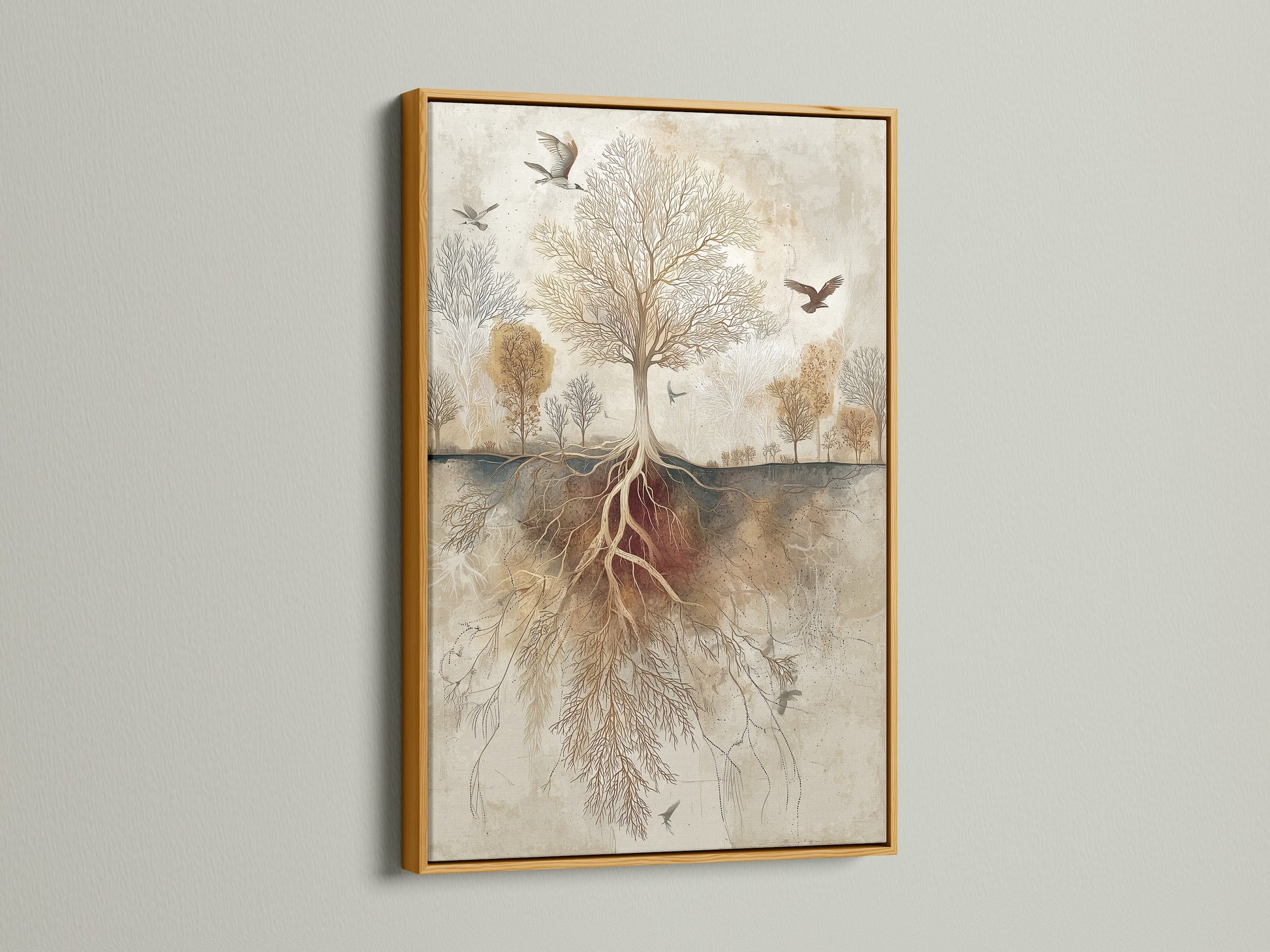 Discover artwork in a gold frame. Adds a touch of luxury and glamour. The gold frame enhances the artwork's elegance. Ideal for classic or opulent interiors. The gold frame provides a sophisticated touch. This framed art elevates any space. It brings warmth and richness.