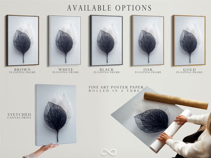 Various artwork options are displayed. These include stretched canvas prints fine art poster paper and floating frames. Discover the perfect format for your artwork. Choose from a range of high-quality options. Each option enhances the artwork in its own way. Explore our available options to customize your art. Transform your space with personalized artwork.