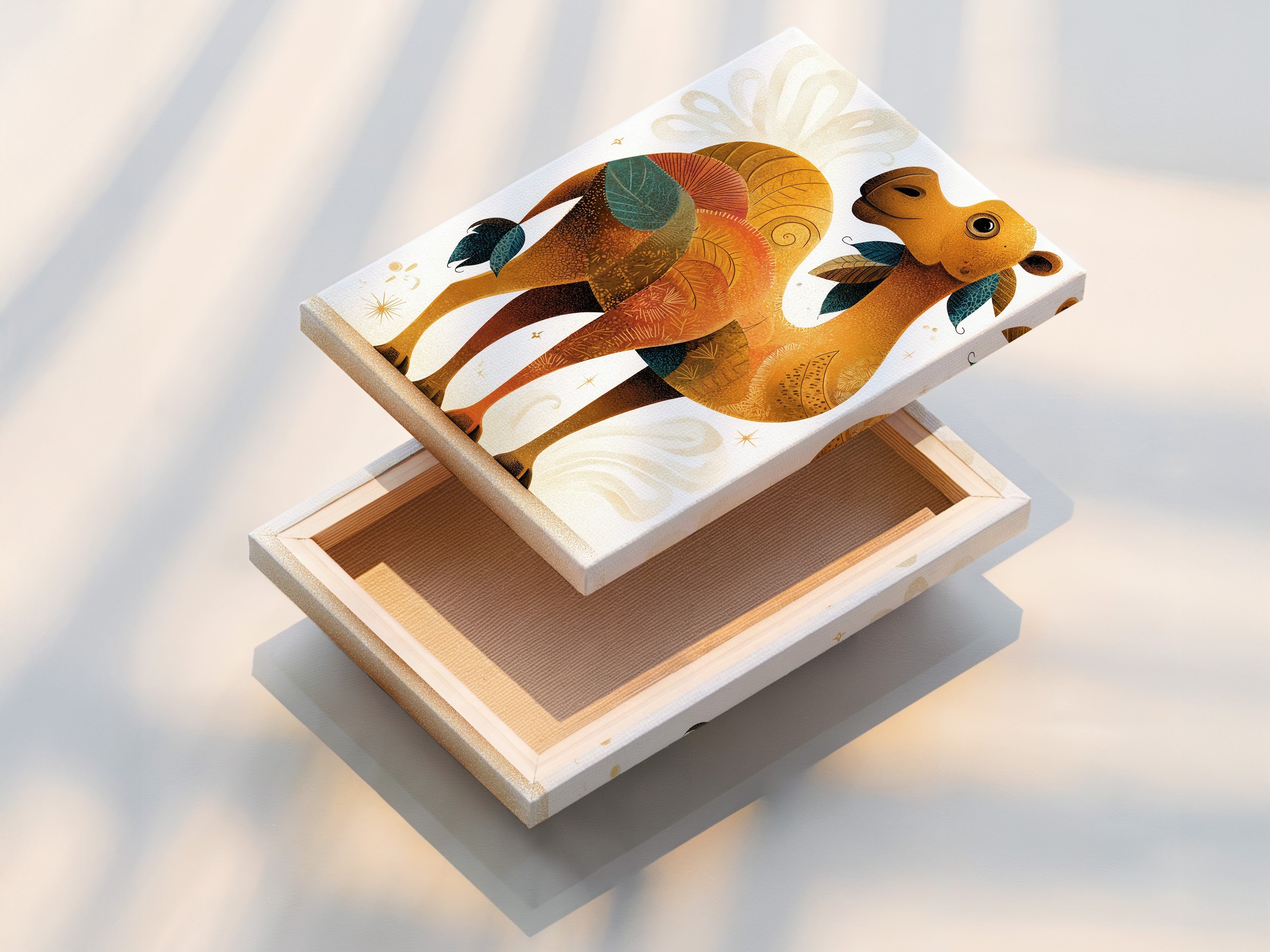 A stretched canvas print ready to hang. The canvas texture adds depth and dimension to the artwork. Transform your favorite images into stunning canvas prints. Perfect for home or office decor.