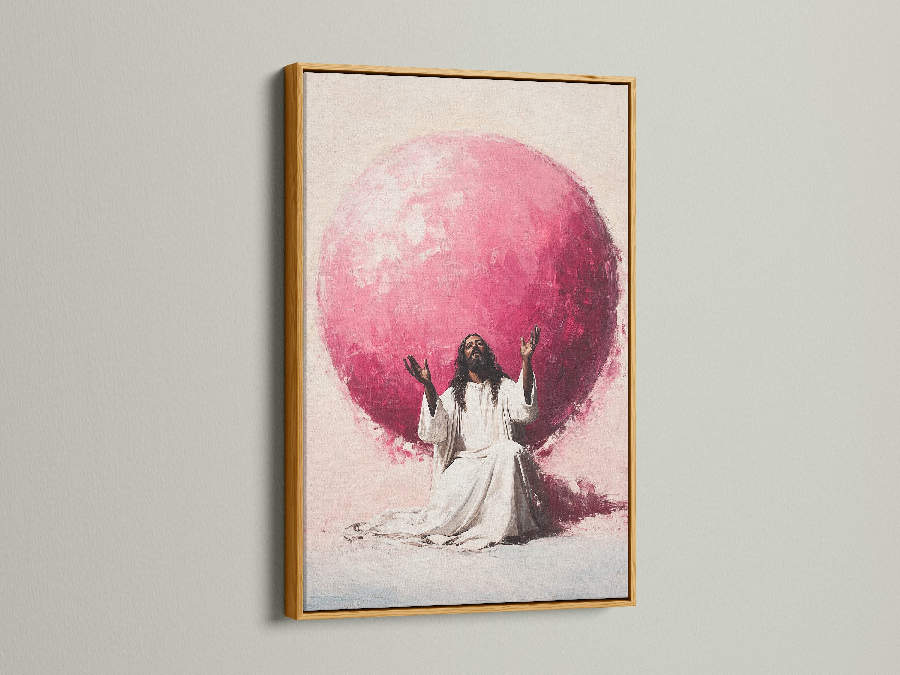 This is a gold frame. A luxurious and opulent option. The gold frame brings a touch of glamour. Perfect for adding a touch of sophistication. Transform your artwork with our elegant gold frames.