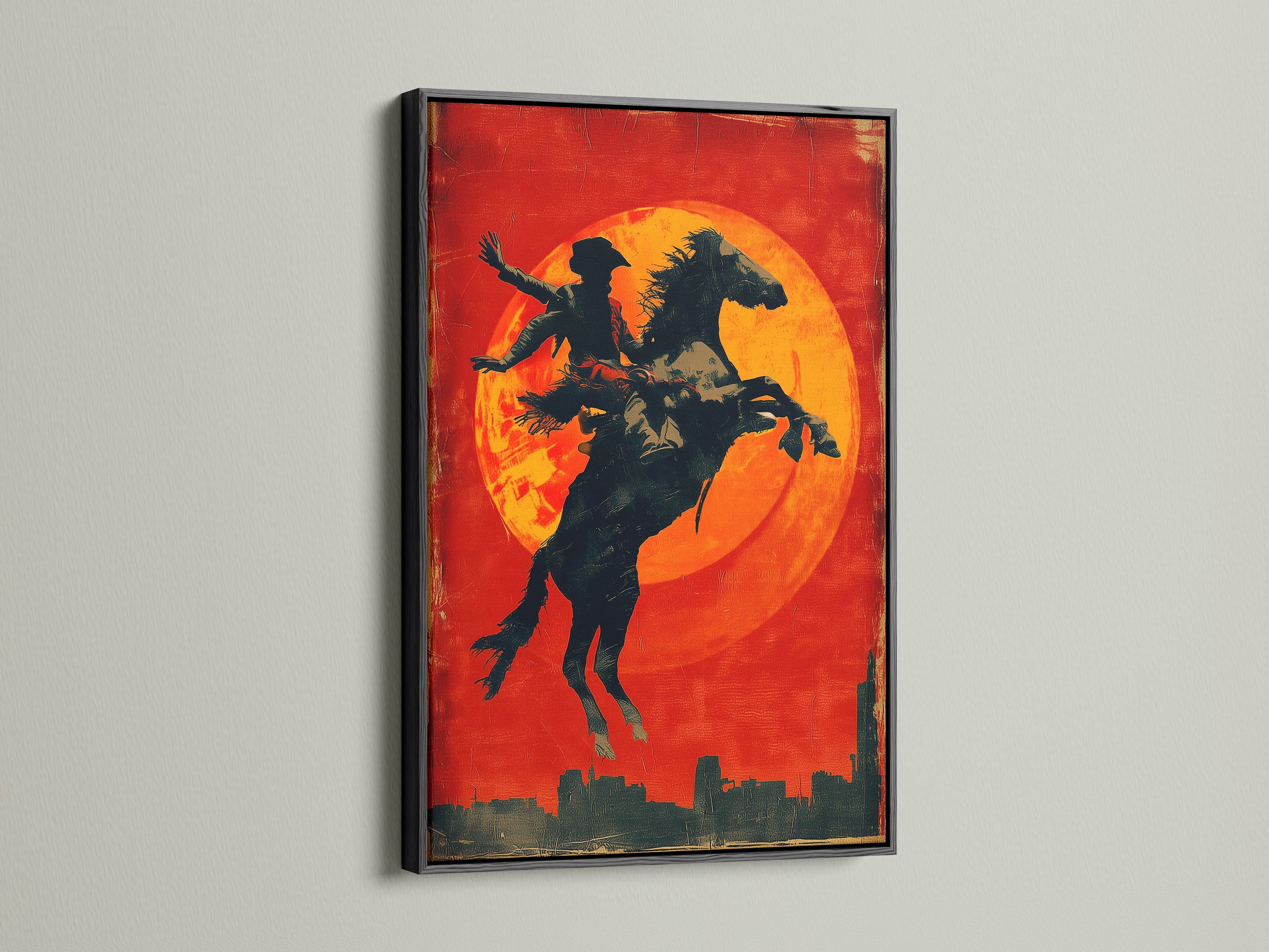 Artwork displayed in a black frame. The black frame is a bold choice. It adds a modern touch to any artwork. A black frame creates a focal point in your space. Make a statement with framed art