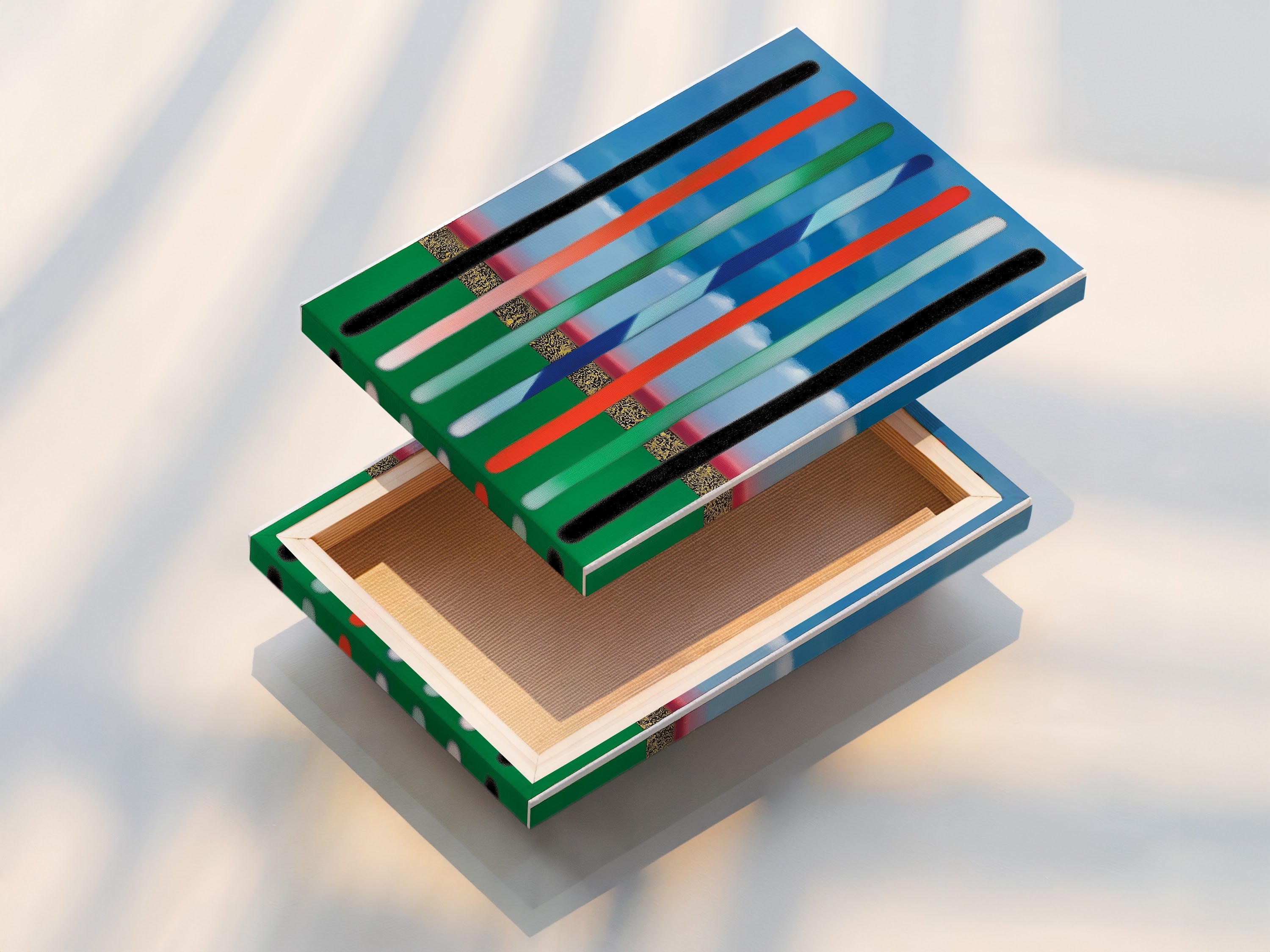 A stretched canvas print is displayed. The canvas texture adds depth and dimension to the artwork. The stretched canvas is ready to hang and enjoy. It transforms any space with its artistic presence. Discover the impact of a stretched canvas print.