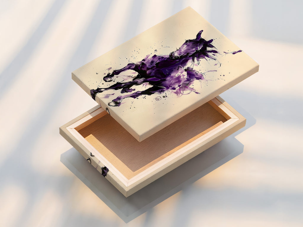 Admire this stretched canvas print. The canvas creates a frameless design. Ready to hang and enjoy instantly. Experience art on a stretched canvas.