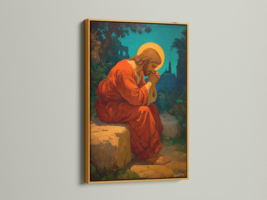 This artwork is showcased in a luxurious gold frame. The gold frame adds elegance and richness. The artwork is enhanced. It is ideal for classic art. The gold frame brings a touch of glamor. The artwork is vibrant. The frame is a statement. It is perfect for making art stand out.