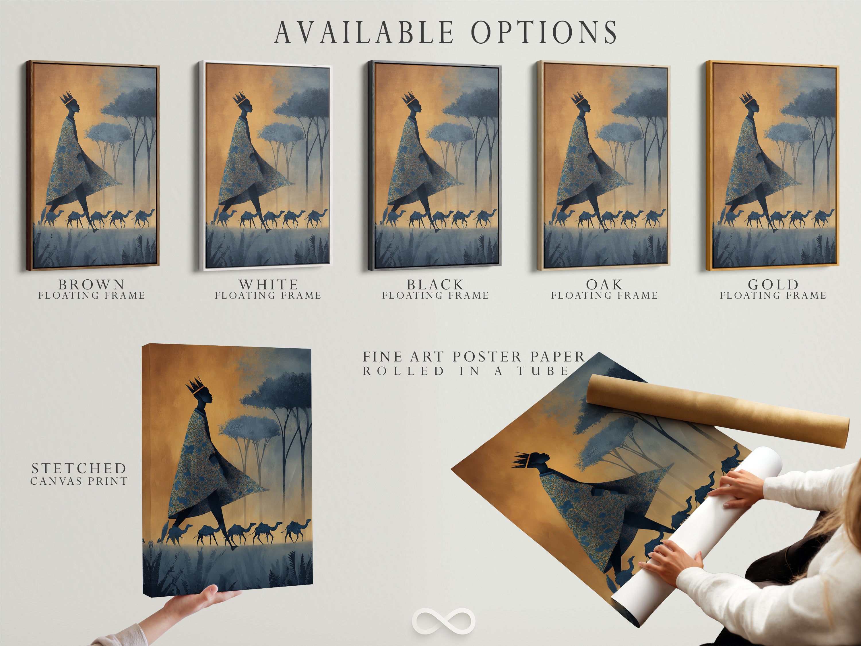 Explore available options for your art prints. Choose from stretched canvas prints fine art poster paper or floating frames. Customize your artwork to match your style. There are endless possibilities. Create a unique piece that reflects your taste