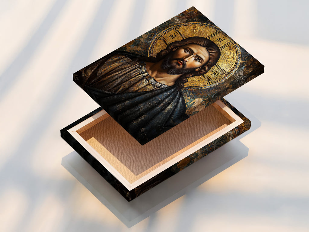 A stretched canvas print ready to hang. The canvas is gallery-wrapped. This offers a professional finished look. Transform your artwork into a stunning canvas display. Experience the durability and beauty of our stretched canvas prints.