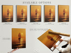 Available options showcase seascape artwork in a variety of formats. Options include stretched canvas print fine art poster and floating frame. Each format offers a unique way to display the artwork. The artwork will suit your personal style and preferences. Explore the possibilities today.