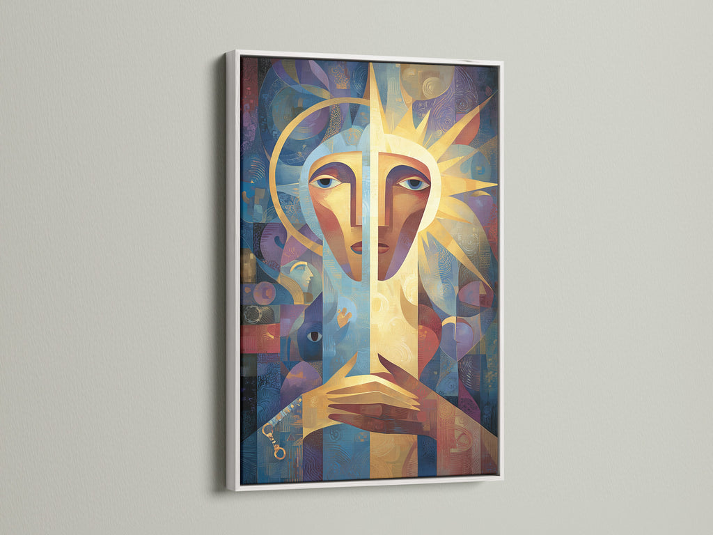 Brighten your space with a white frame. This frame offers a clean and modern look. It allows the artwork to stand out. White frames complement any interior style. They are perfect for creating a fresh inviting atmosphere