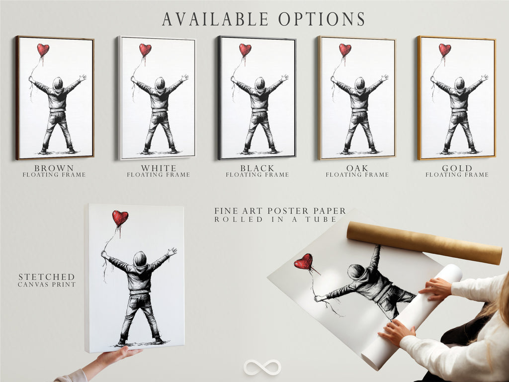 Explore available artwork options. Choose from a stretched canvas print. Select fine art poster paper. Consider a floating frame. Customize your artwork to suit your taste. Create a unique piece for your home.