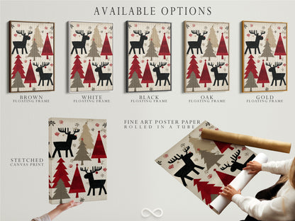 Available options include a stretched canvas print fine art poster paper and a floating frame. Choose the best option to showcase your artwork. Each option offers a unique aesthetic and presentation. Select the perfect match for your style and needs.