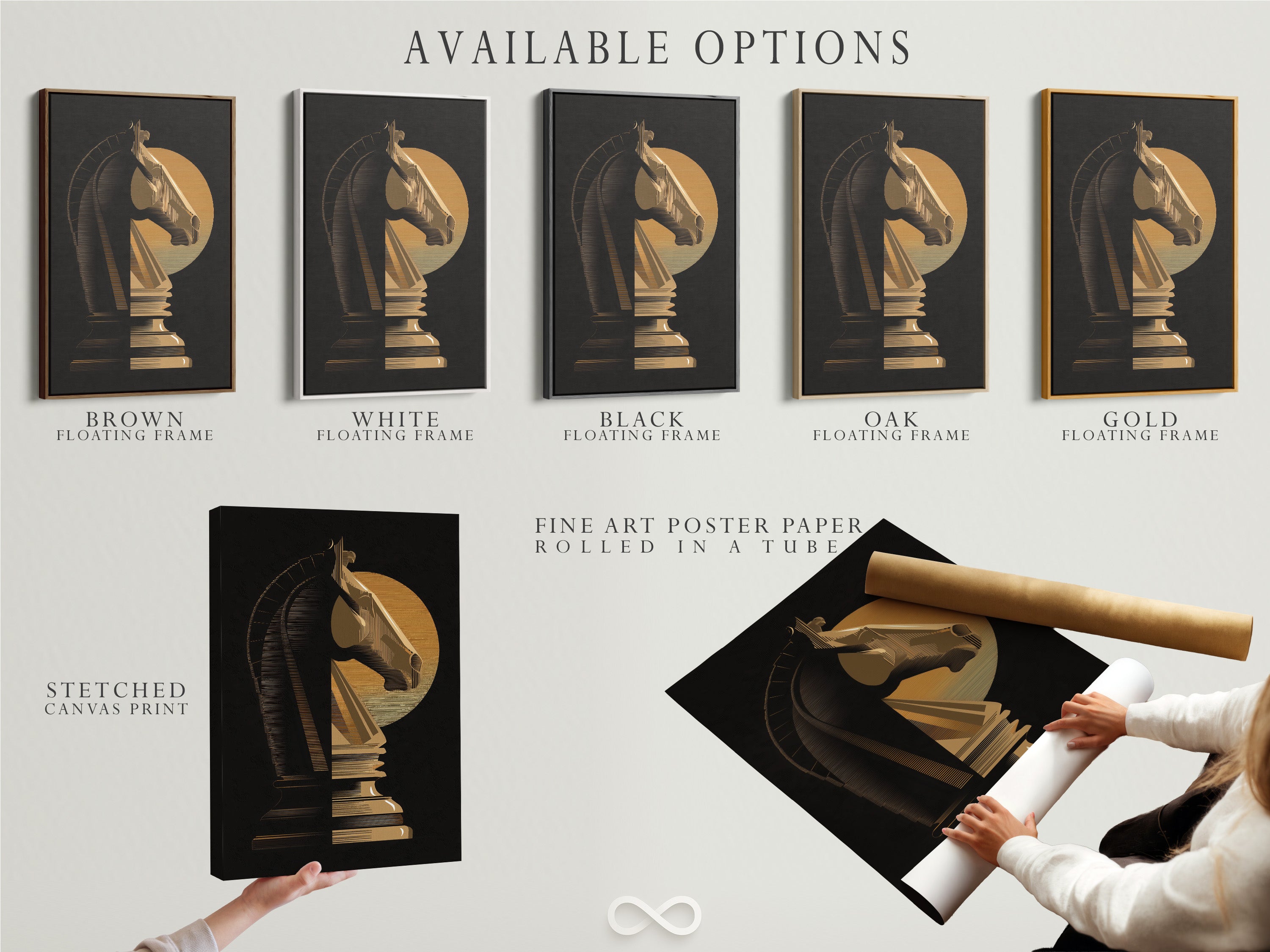 Available options include stretched canvas prints. You can also choose fine art poster paper. Another great option is a floating frame. Select the perfect format to suit your style. Customize your artwork to match your decor. Explore our diverse range of artwork options.