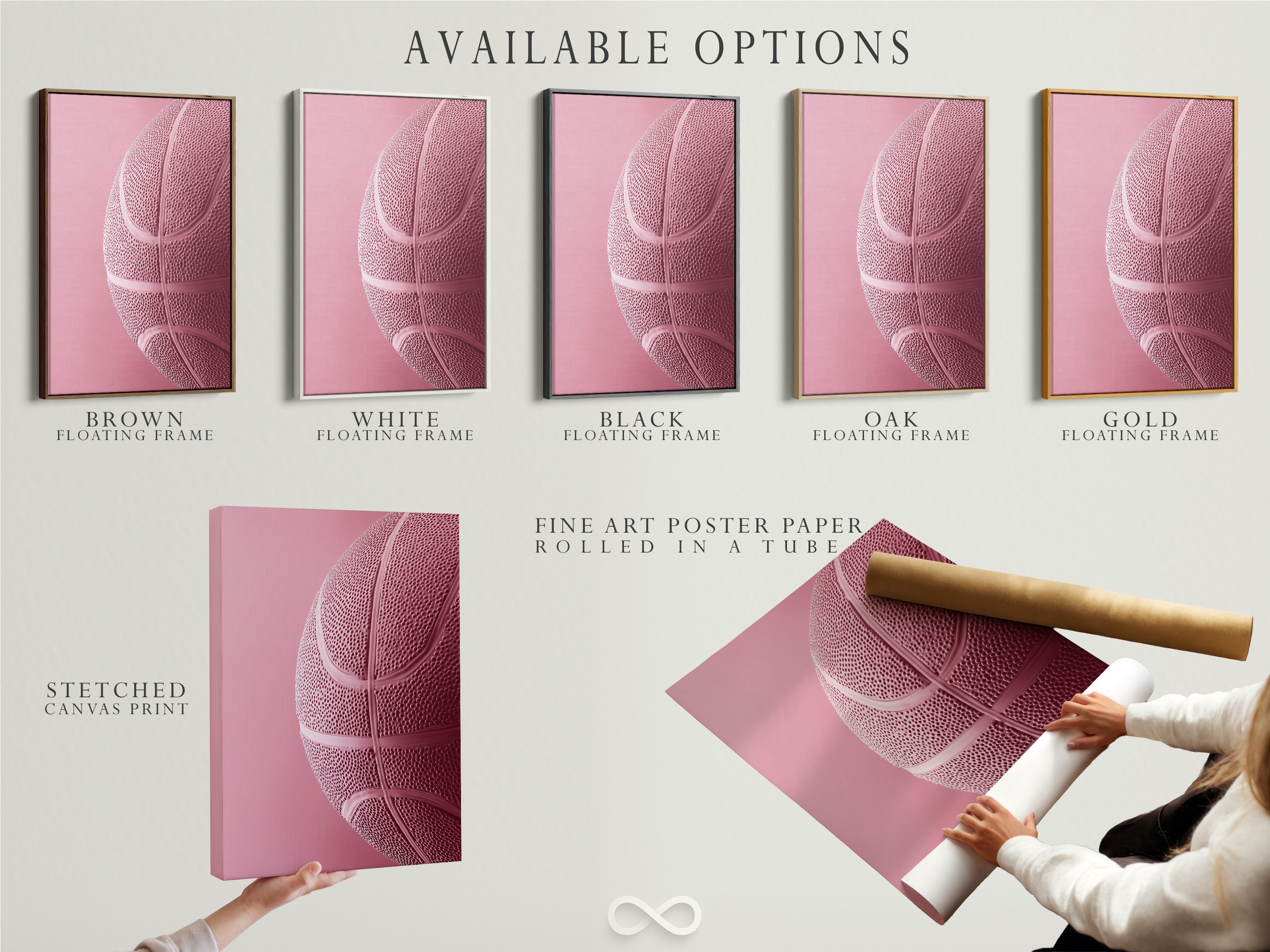 Available options: stretched canvas print fine art poster paper and floating frame. Explore various display options for your artwork. Choose from canvas prints poster paper or framed art. Customize your art to match your style.