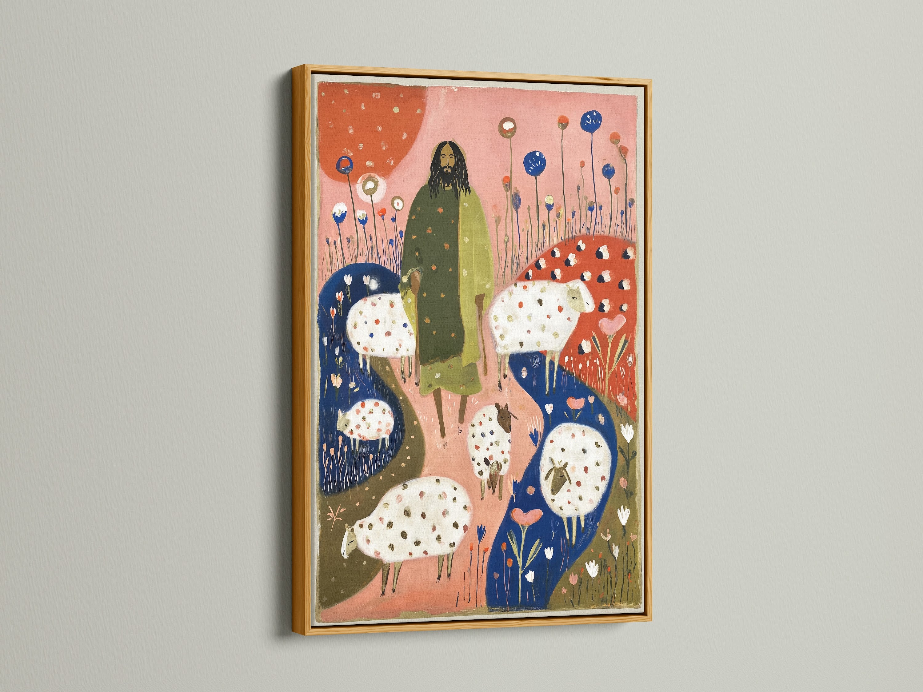 Artwork showcased in a luxurious gold frame. The gold frame adds a touch of opulence and glamour. This frame enhances the artwork with a radiant finish. Perfect for making a statement with your wall decor.