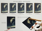 Available options include a stretched canvas print fine art poster paper and floating frame. Choose the option that best suits your style and space. The dragon artwork is perfect for gothic decor.