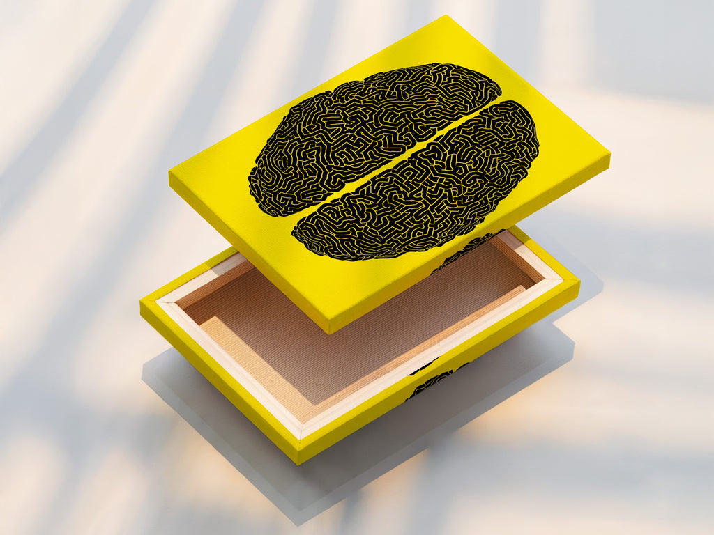 Stretched canvas print is displayed. The canvas wraps neatly around the frame. This print provides a gallery-ready look. The texture of the canvas enhances the art. Perfect for adding depth to your walls.