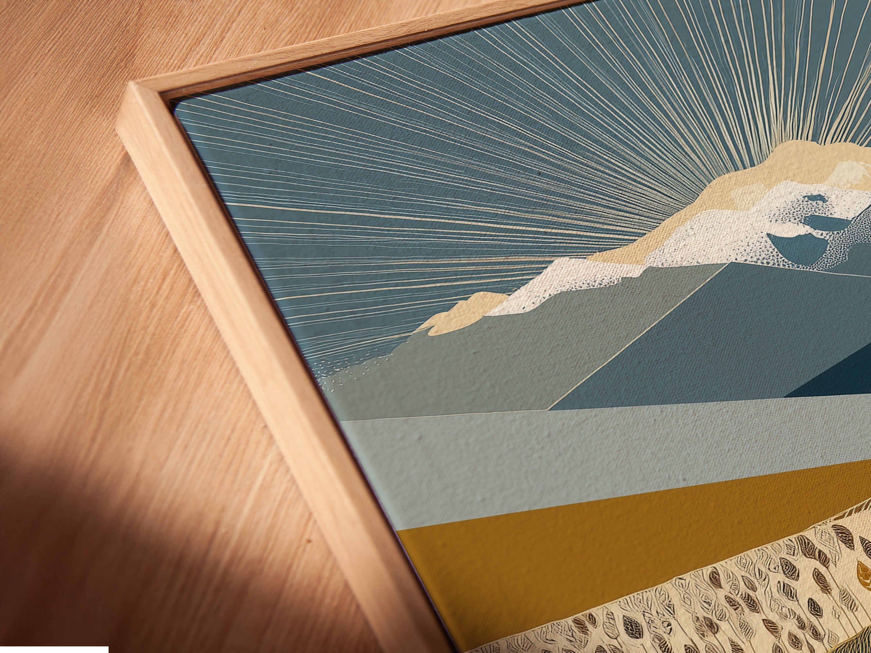 Impresión artística de pradera de búfalos: lienzo con paisaje del oeste, decoración de pared del suroeste para sala de estar, impresión de vida silvestre de bisontes