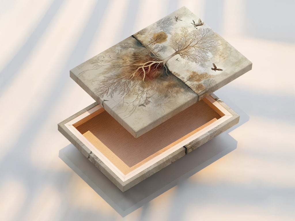 A stretched canvas print ready to hang. The canvas print offers a gallery-wrapped look. Vibrant colors and sharp details bring art to life. Perfect for adding texture and depth to your walls. Transform your space with stunning canvas artwork. Enjoy art without the need for a frame.