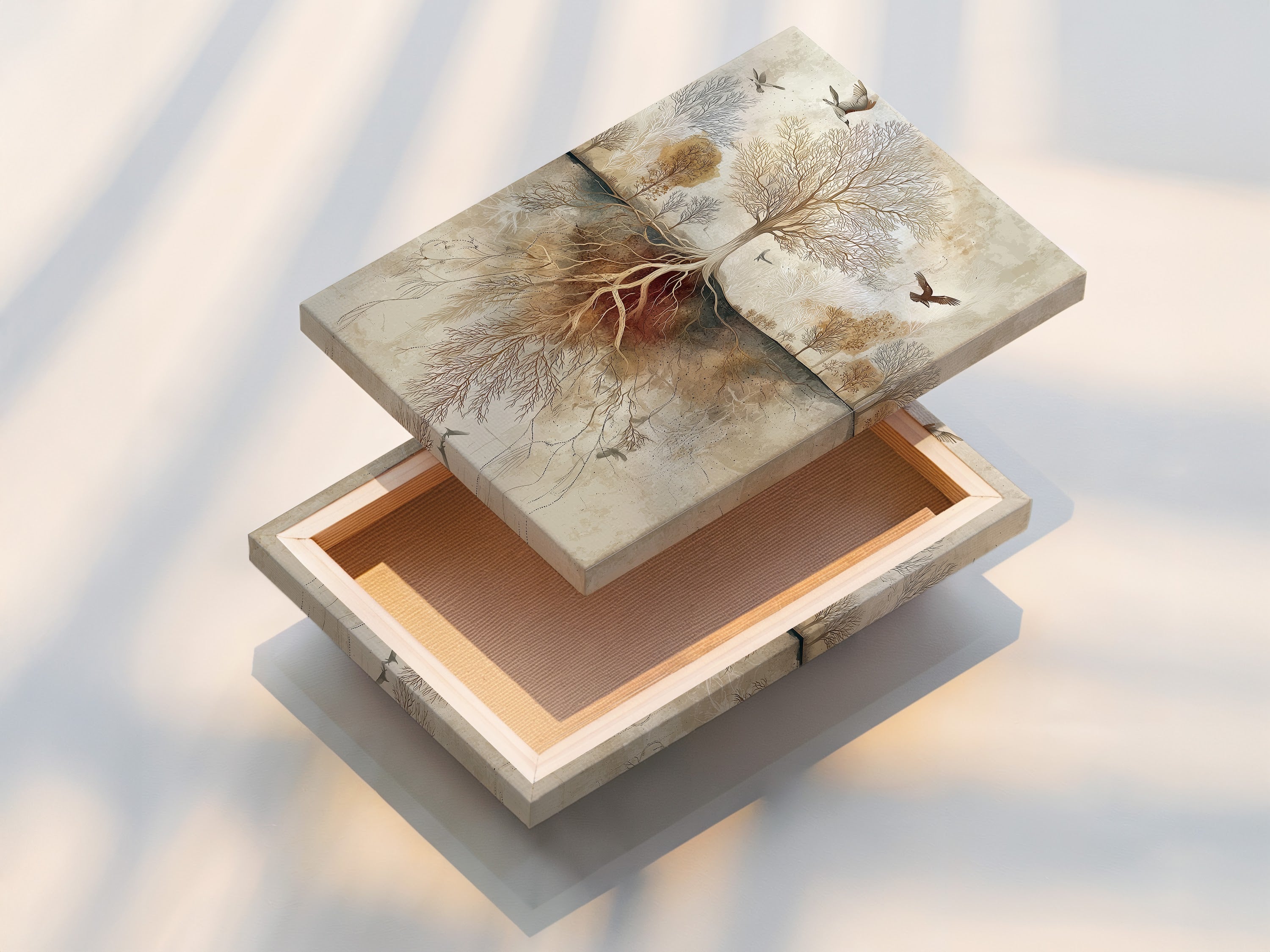 A stretched canvas print ready to hang. The canvas print offers a gallery-wrapped look. Vibrant colors and sharp details bring art to life. Perfect for adding texture and depth to your walls. Transform your space with stunning canvas artwork. Enjoy art without the need for a frame.