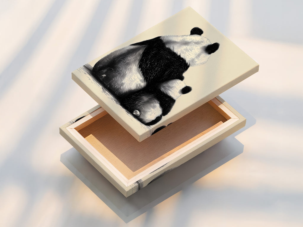 This is a stretched canvas print ready to hang. The canvas is tightly stretched for a professional finish. It brings texture and depth to the artwork. Transform your favorite art into a gallery-worthy piece.