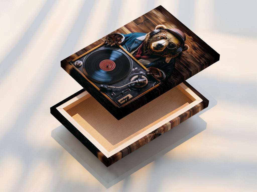 This image shows a stretched canvas print. The canvas is tightly stretched over a wooden frame. The print is vibrant and detailed. This creates a gallery-worthy piece. Add this beautiful artwork to your home or office today. Its ready to hang and enjoy.