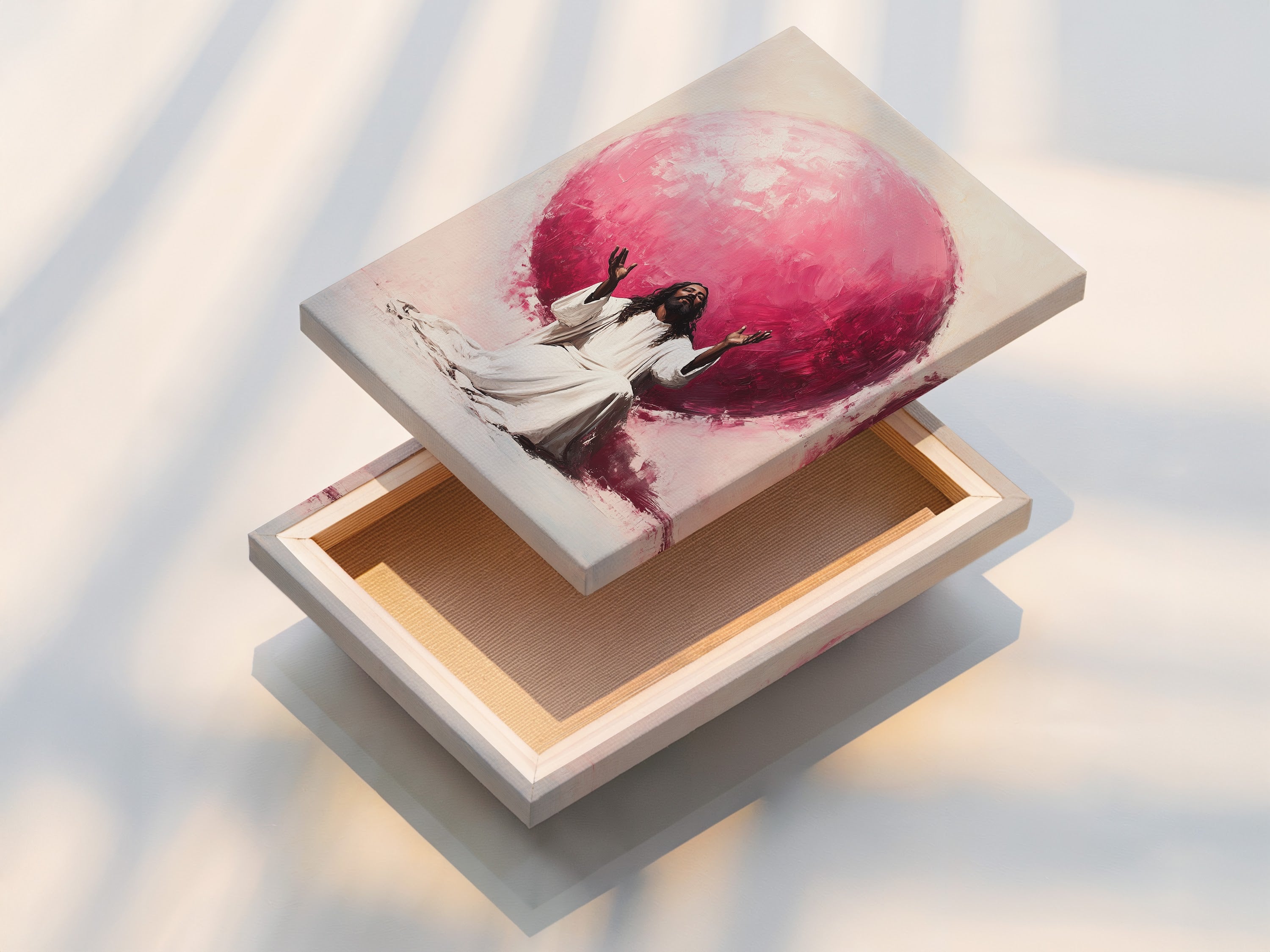 This is a stretched canvas print. The canvas is stretched for a gallery-wrapped look. Ready to hang and enjoy. Perfect for adding texture and depth. Transform your artwork with our stretched canvas prints.