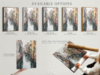 Available options include a stretched canvas print fine art poster paper and floating frame for the Venice Canal artwork. Choose the perfect style for your Italian watercolor wall art and European decor.