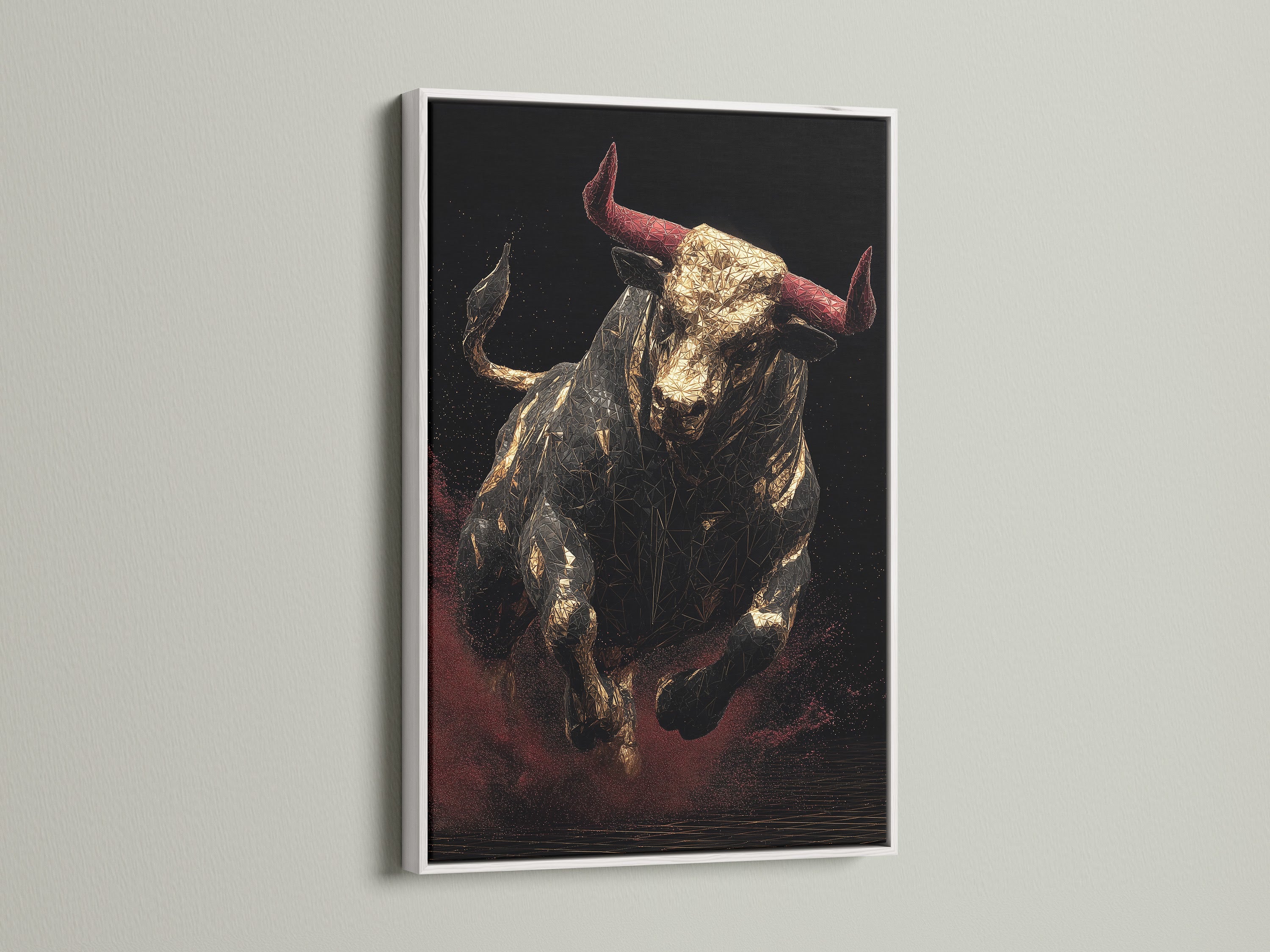 Discover the elegance of a white frame with this artwork. The white frame offers a clean and modern look. See how a white frame enhances this stunning piece. The artwork stands out against the white frame. This framed art creates a serene atmosphere. A stylish way to display your favorite art.