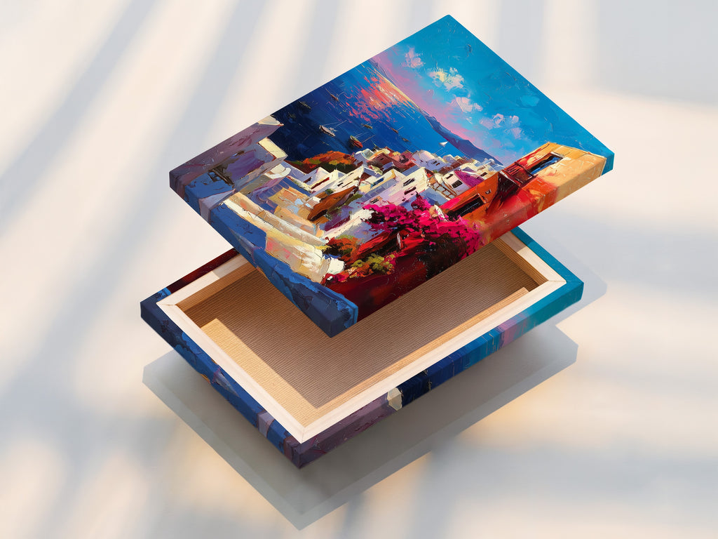 This is a stretched canvas print. The canvas is stretched tightly over a frame. It creates a gallery-wrapped look. The canvas print is ready to hang. Enjoy your favorite artwork in this format. The canvas print is a great way to display artwork.