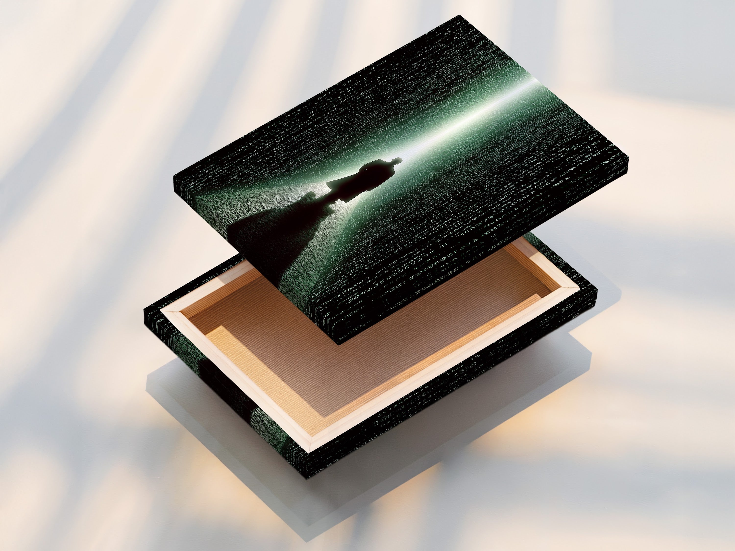 A stretched canvas print is ready to hang. The canvas material adds texture and depth to the artwork. The stretched canvas provides a clean and modern look. Transform your space with a stretched canvas print. Find the perfect piece for your home.