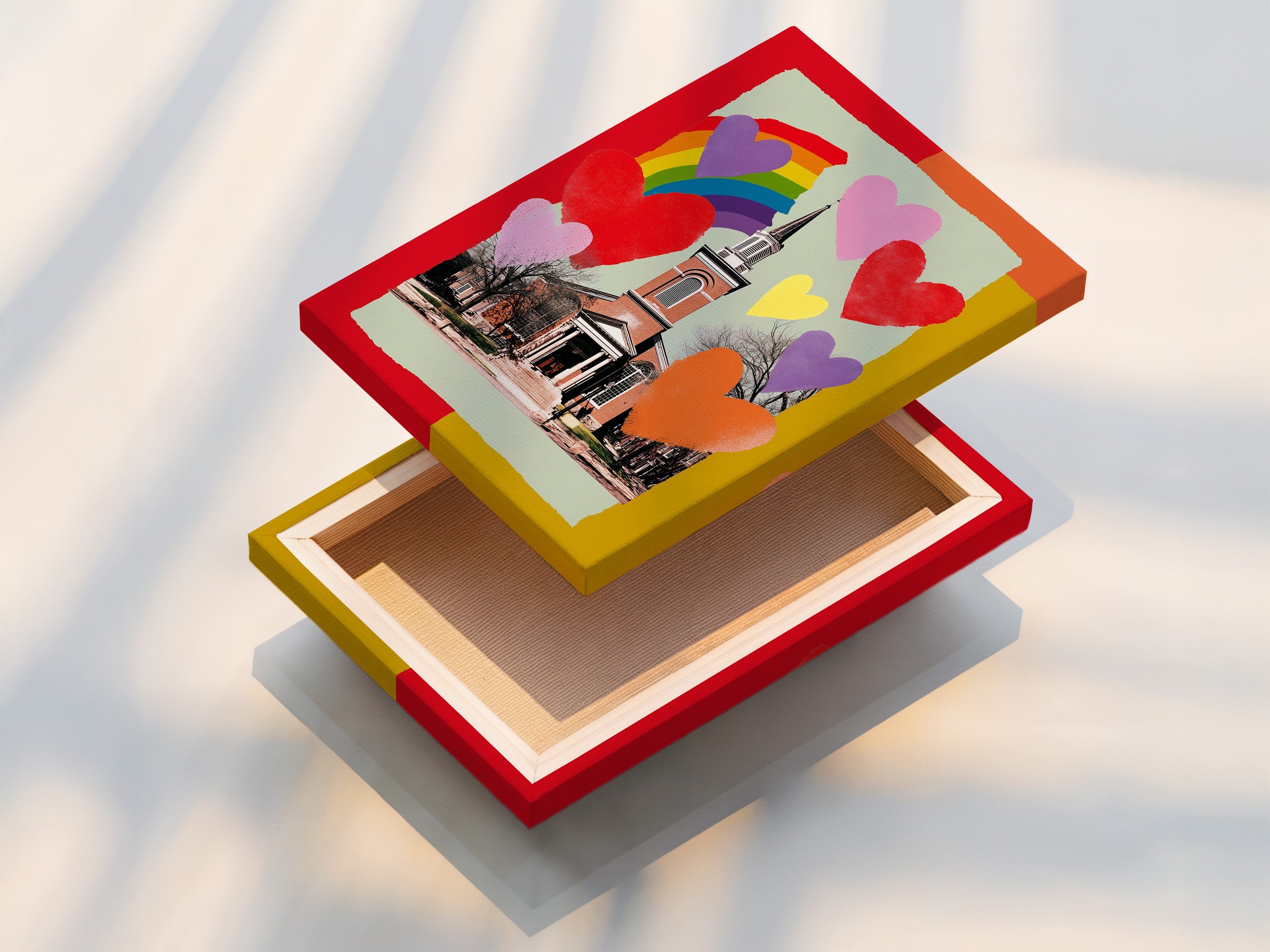 This is a stretched canvas print. The canvas is tightly stretched. It is ready to hang and enjoy. Get your art printed on our premium stretched canvases for a gallery-quality finish.