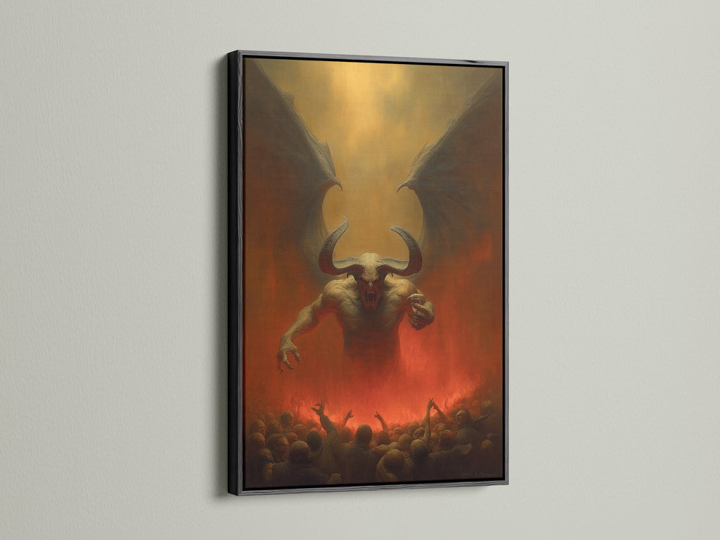 Artwork with a black frame. This offers a classic and sophisticated touch. The black frame adds drama to the art. Shop our range of framed art prints. Transform your living space with our stunning artwork.