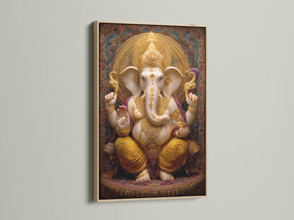 Oak Frame showcasing artwork. The artwork is framed in an oak frame. The frame complements the artwork. Add a touch of sophistication to your home decor. This framed art is ready to hang and enjoy.