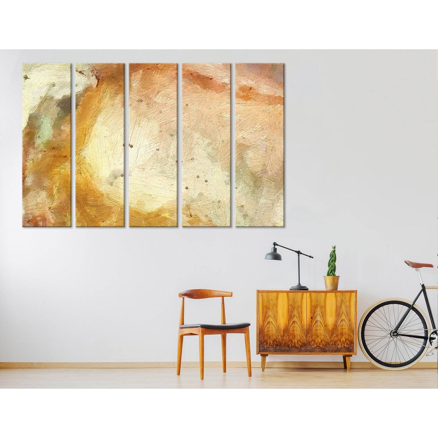 Yellow Abstract №04324 Ready to Hang Canvas PrintCanvas art arrives ready to hang, with hanging accessories included and no additional framing required. Every canvas print is hand-crafted, made on-demand at our workshop and expertly stretched around 100%